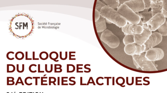 24ème édition du colloque du club des bactéries lactiques